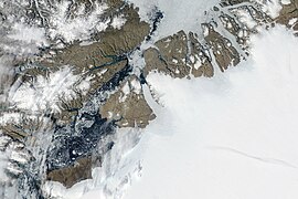 May 20 (4): Petermann Glacier on August 16, 2022