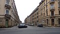 Blick von der Pfotenhauerstraße in die Hertelstraße nach Norden