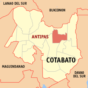 Lokasyon na Antipas