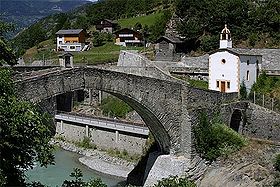 Távolság Stalden (Valais)