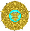 Placa de la Orden Mexicana del Águila Azteca.svg