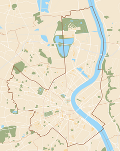 Mapa lokalizacyjna Bordeaux