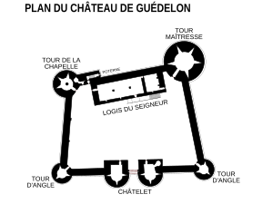 Plan du château de Guédelon.svg