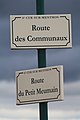 Plaques routes Communaux Petit Meumain St Cyr Menthon 2.jpg