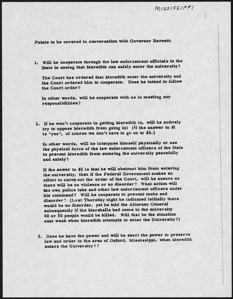 File:Points to be Covered in Conversation with Governor Barnett - NARA - 193812.tif