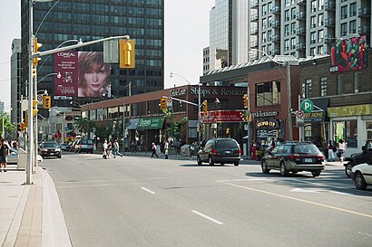 How to get to Yonge-St Clair with public transit - About the place