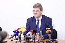 Ex leader of TOP 09 MEP Jiri Pospisil Praha, Magistrat, TK Jiri Pospisil.jpg