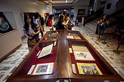 A glimpse inside the Quezon Monument Museum.