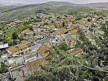 Rashaya in Wadi al-Taym: a town with a mixed population of Druze and Christians. Rashaya.jpg