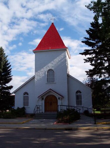 The chapel at the Royal Canadian Mounted Police Academy