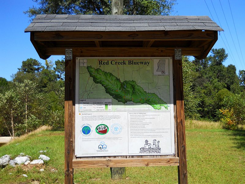 File:Red Creek Blueway Sign.jpg