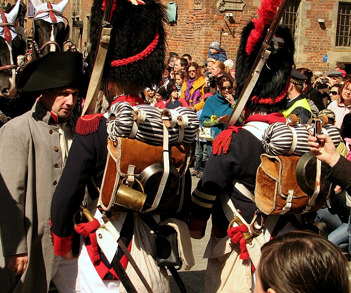 File:Reenactment of the entry of Napoleon to Gdańsk after siege - 73.jpg