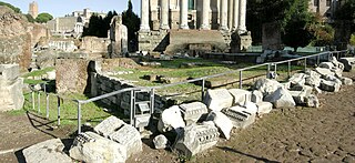 <span class="mw-page-title-main">Regia</span> Two-part structure in ancient Rome