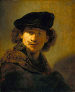 Rembrandt - Autoportret z Velvet Beret - Google Art Project.jpg