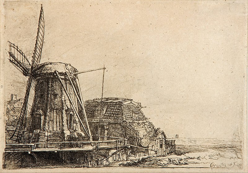 File:Rembrandt - The windmill - Google Art Project.jpg