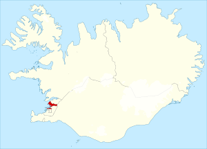 Location of Reykjavík Constituency North