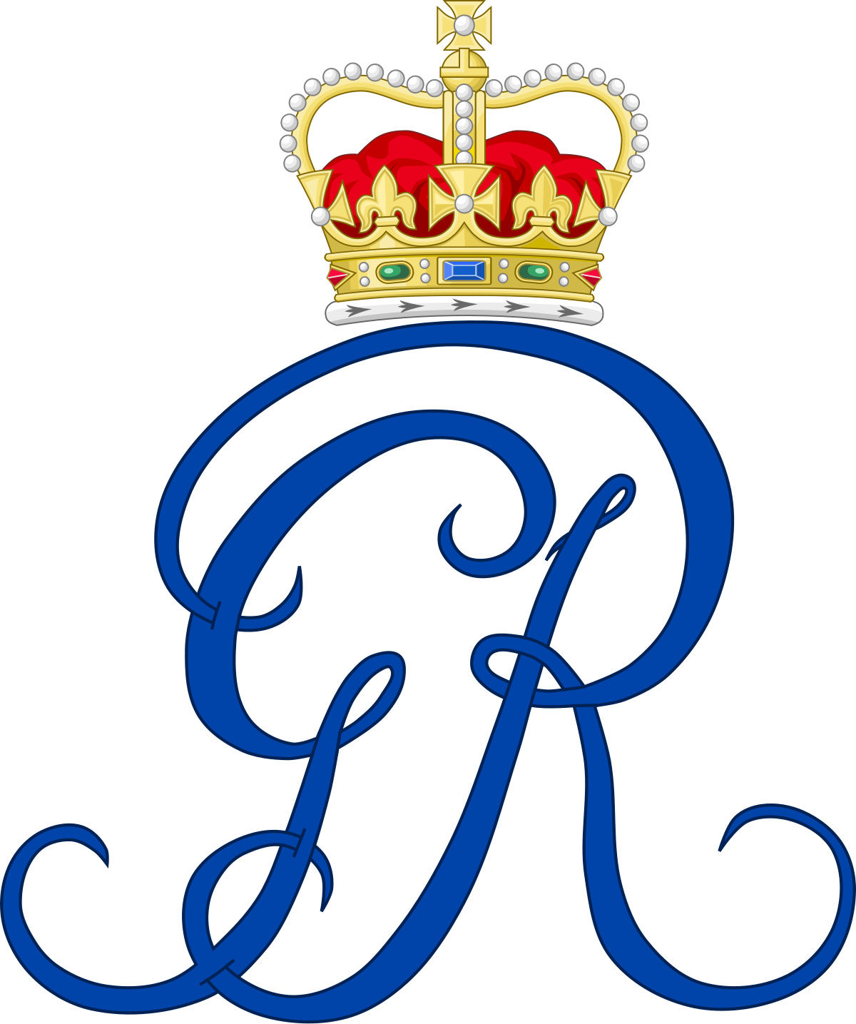 Download File:Royal Monogram of King George III of Great Britain ...