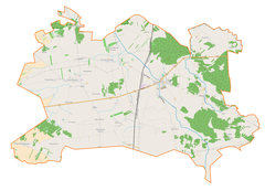 Mapa lokalizacyjna gminy Rusiec