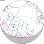 Solar Eclipse Of February 16, 2083