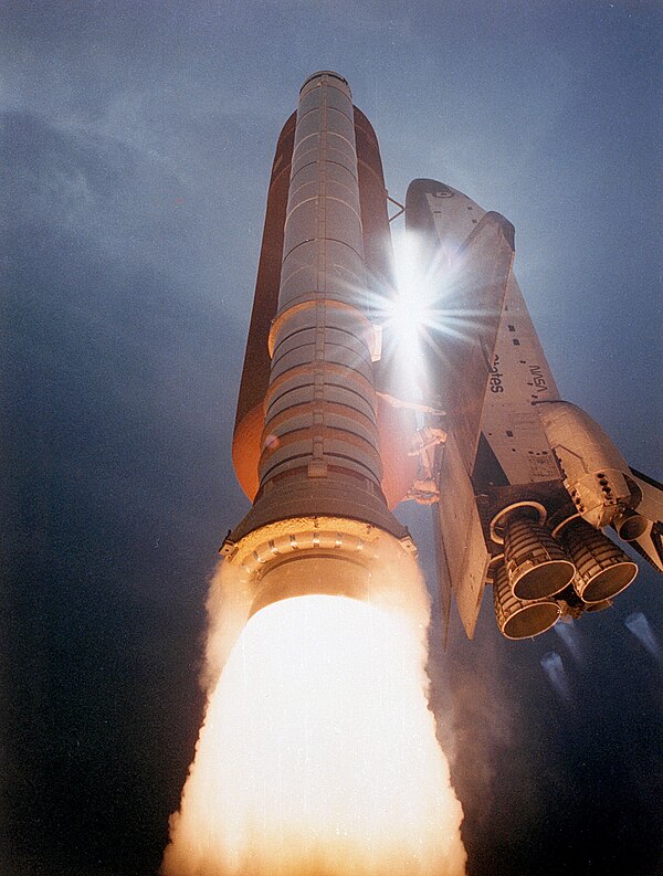 Launch of Space Shuttle Atlantis from the Kennedy Space Center