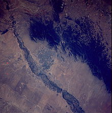 Albuquerque, von der NASA fotografiert