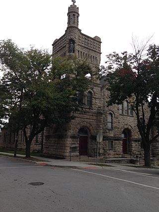 <span class="mw-page-title-main">Sacred Heart Church, School and Rectory</span> Historic church in Missouri, United States