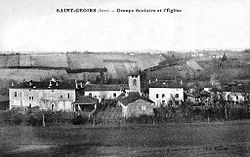 Skyline of Saint-Geoirs