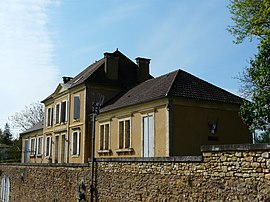 Het stadhuis in Saint-Germain-de-Belvès