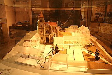 Maquette de l'abbaye