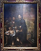 San Ignacio exorcizando a un endemoniado, Juan de Valdés Leal.jpg