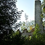 Rovine del castello di Sankt Thomas am Blasenstein Klingenberg.jpg
