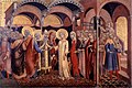 Marriage of the Virgin (1448–52) - Tempera on wood, 32 x 46 cm. Pinacoteca, Vatican [6]