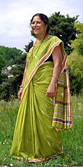 Sari in modern India