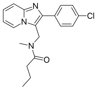 <span class="mw-page-title-main">Saripidem</span> Chemical compound