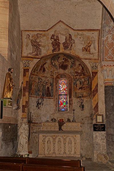 File:Saulcet-Église Saint Julien-Chapelle de la Vierge-20180708.jpg