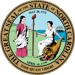 Descrição da imagem Seal_of_North_Carolina.svg.