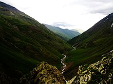 Scharoargun-Fluss in Tschetschenien