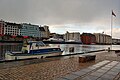 English: The ships in the harbour of Bergen, Norway.