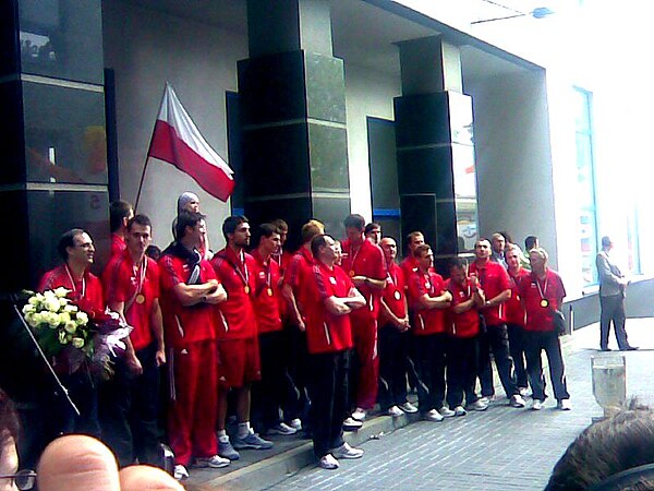 European Champions 2009 after returning to Poland.