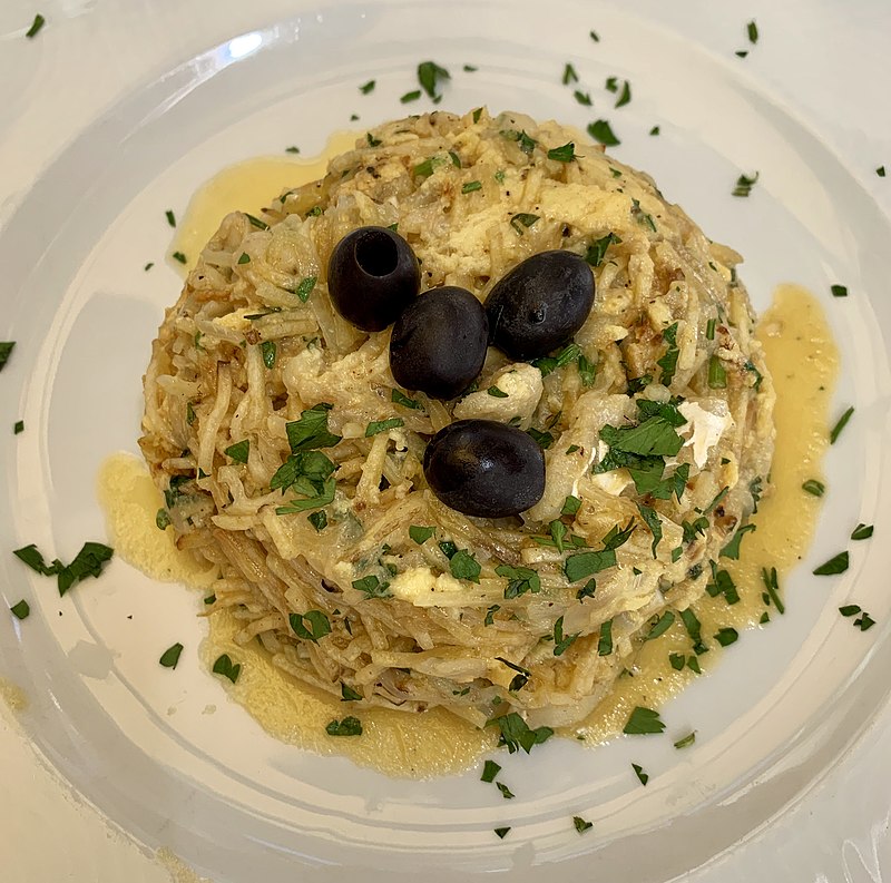 Bacalhau à Brás - Receita - SAPO Lifestyle