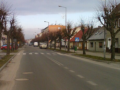 Ulica Bolesława Chrobrego w Skwierzynie