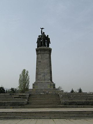 <span class="mw-page-title-main">Monument to the Soviet Army, Sofia</span> Monument located in Sofia, the capital of Bulgaria