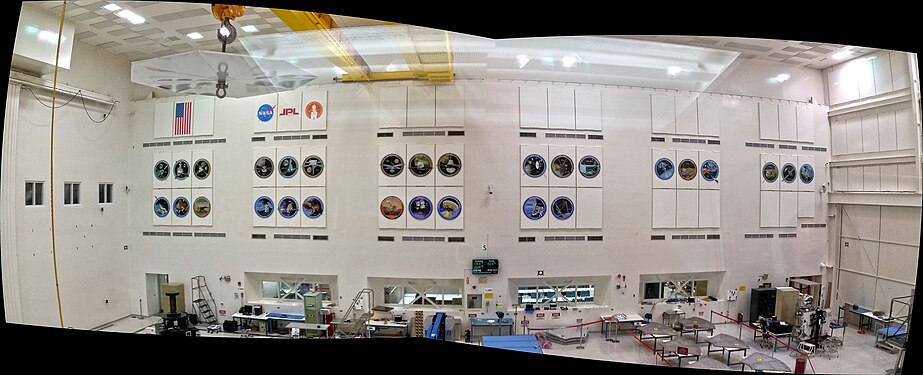 Spacecraft assembly room at JPL