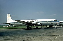 Douglas DC-7C der Spantax