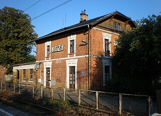 <span class="mw-page-title-main">Kozy railway station</span> Railway station in Poland