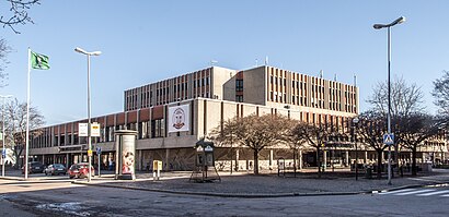 Vägbeskrivningar till Karlstads stadsbibliotek med kollektivtrafik