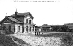 L'ancienne gare de Grande Ceinture.