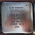 image=File:Stolperstein Bruchhausen-Vilsen Engelbergplatz 3 Gertrud Lindenberg.jpg