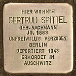 Stolperstein für Gertrud Spittel (Eisenach).jpg