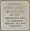 Stolperstein für Louise Mesritz-Van Leeuwen (Westland).jpg